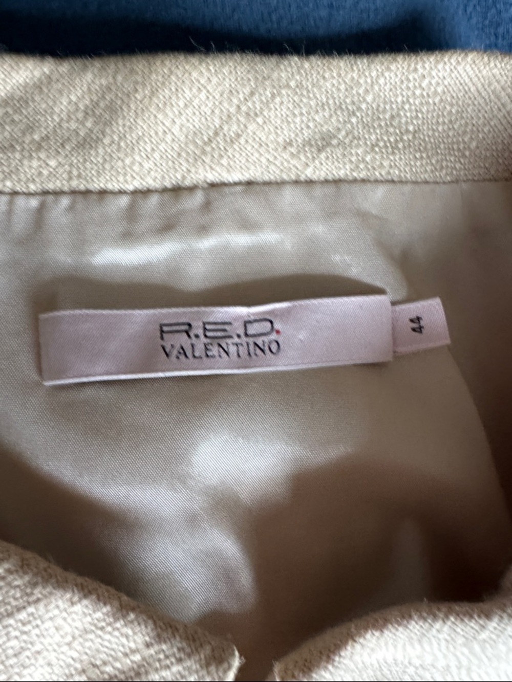 RED Valentino Cream Women's Blazer
